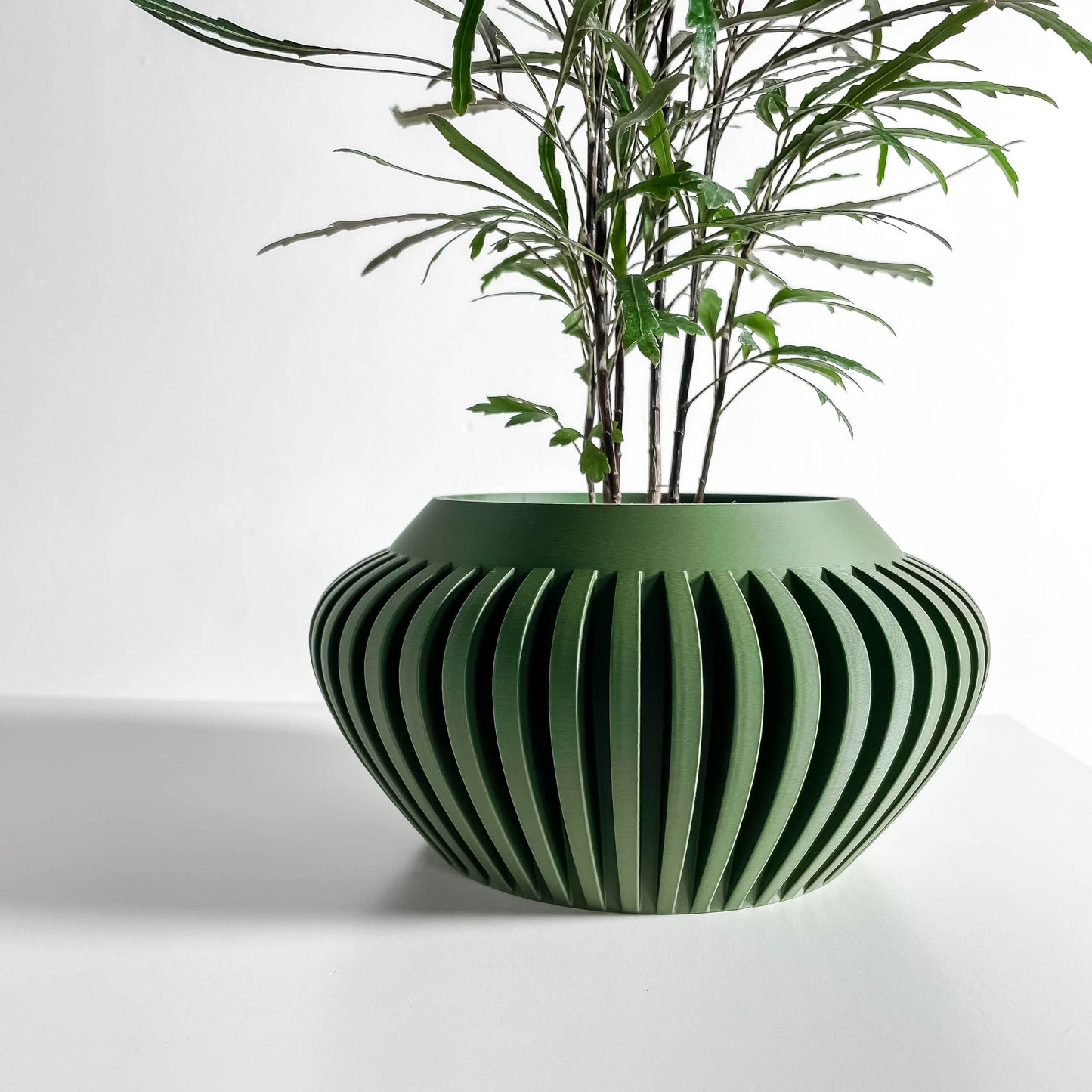 Modern Minimal Indoor Planter, Succulent Holder, Desk Window Pot, Eco Decoration, Living Room Greenery