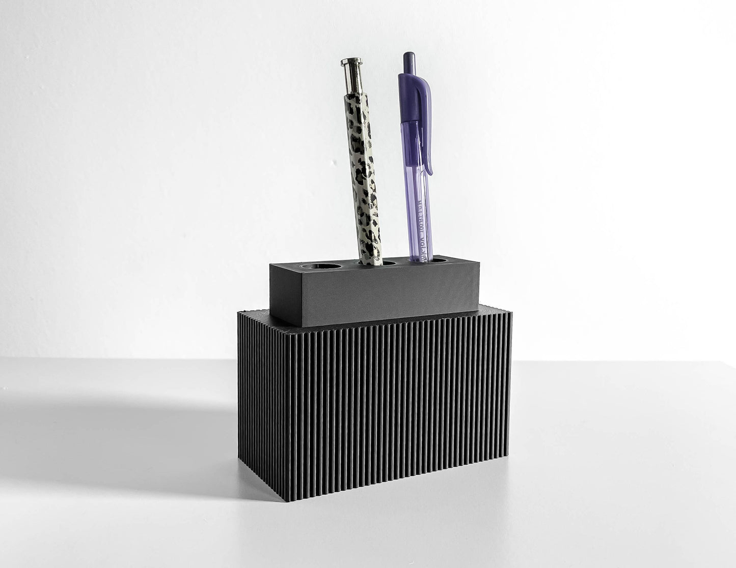 Pen Holder Desk Organizer, Pencil Cup, Minimal Modern Office Container, Makeup Brush Stand, Workspace