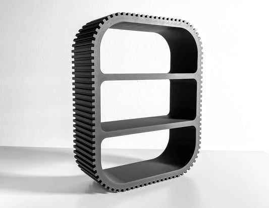 Modern Floating Wall Shelf, Minimalist Display Ledge, Plant Propagation Station, Midcentury Hanging Retro Decor