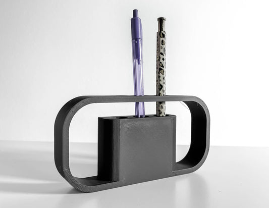 Pen holder, Workspace organizer, Contemporary pencil container for office workstation