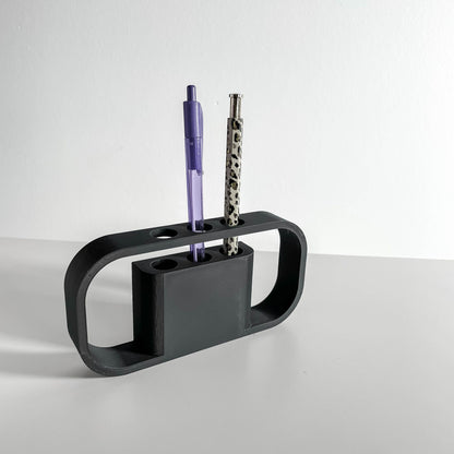 Pen holder, Workspace organizer, Contemporary pencil container for office workstation