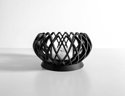 Candle Holder, Tealight Votive, Centerpiece, Minimalist Table Decor, Romantic Lighting