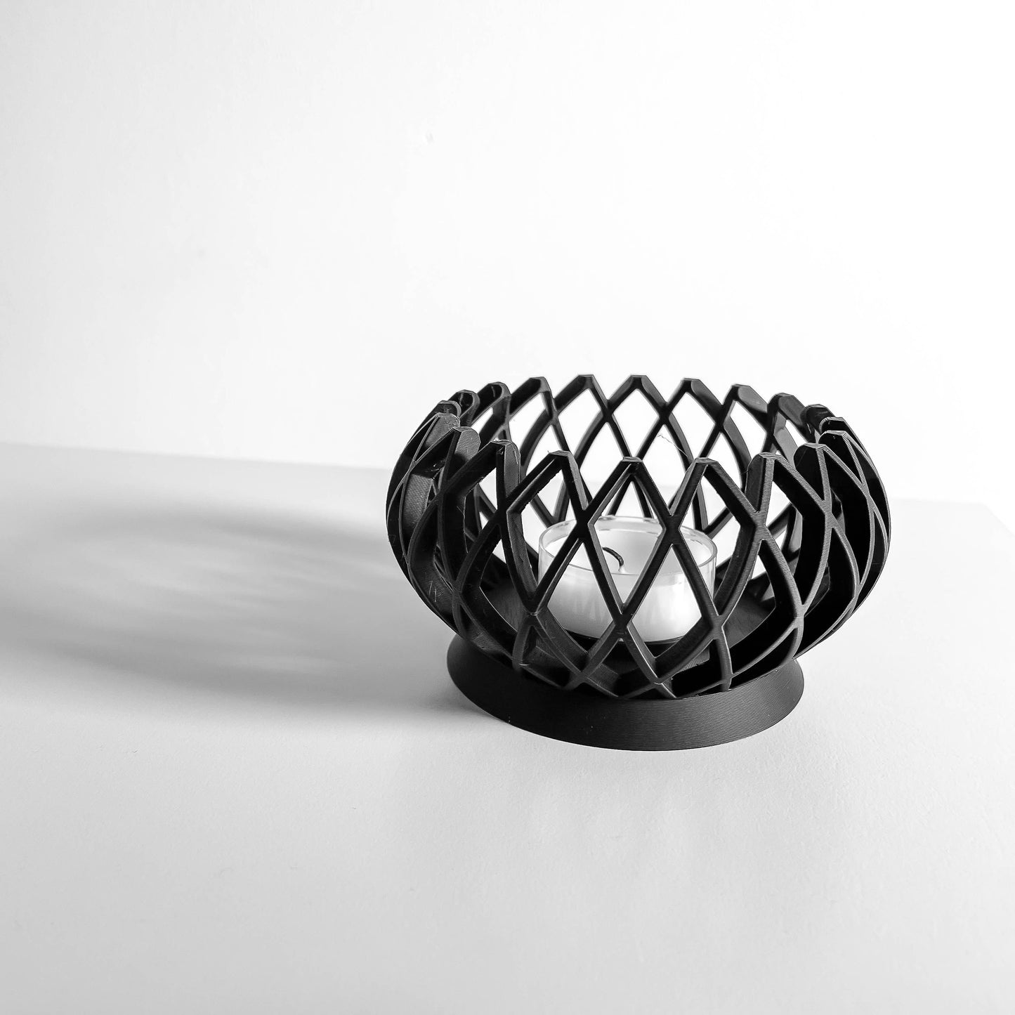 Candle Holder, Tealight Votive, Centerpiece, Minimalist Table Decor, Romantic Lighting