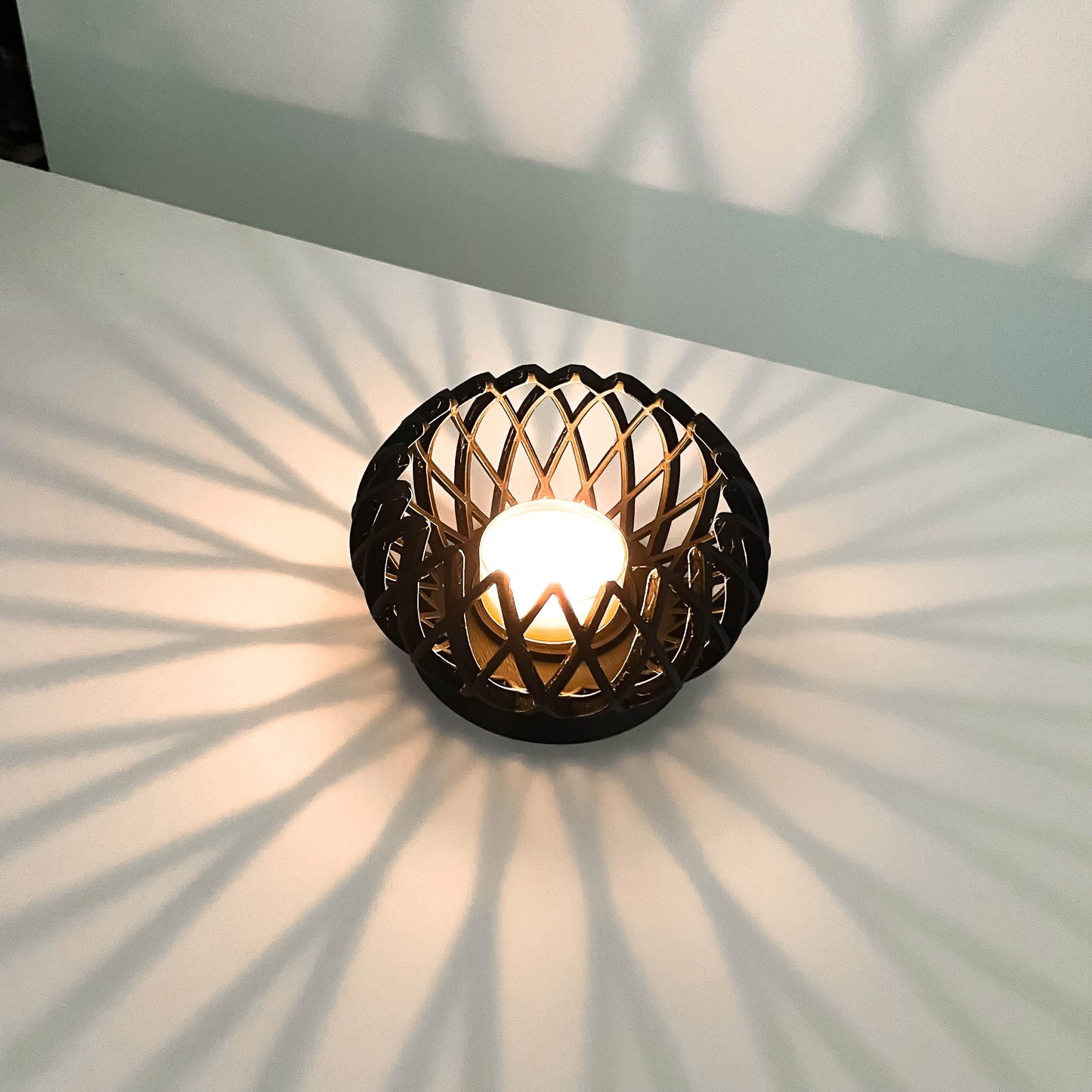 Candle Holder, Tealight Votive, Centerpiece, Minimalist Table Decor, Romantic Lighting