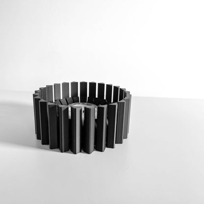 tealight holder, modern candle vessel, boho tabletop accent, scandinavian minimalist