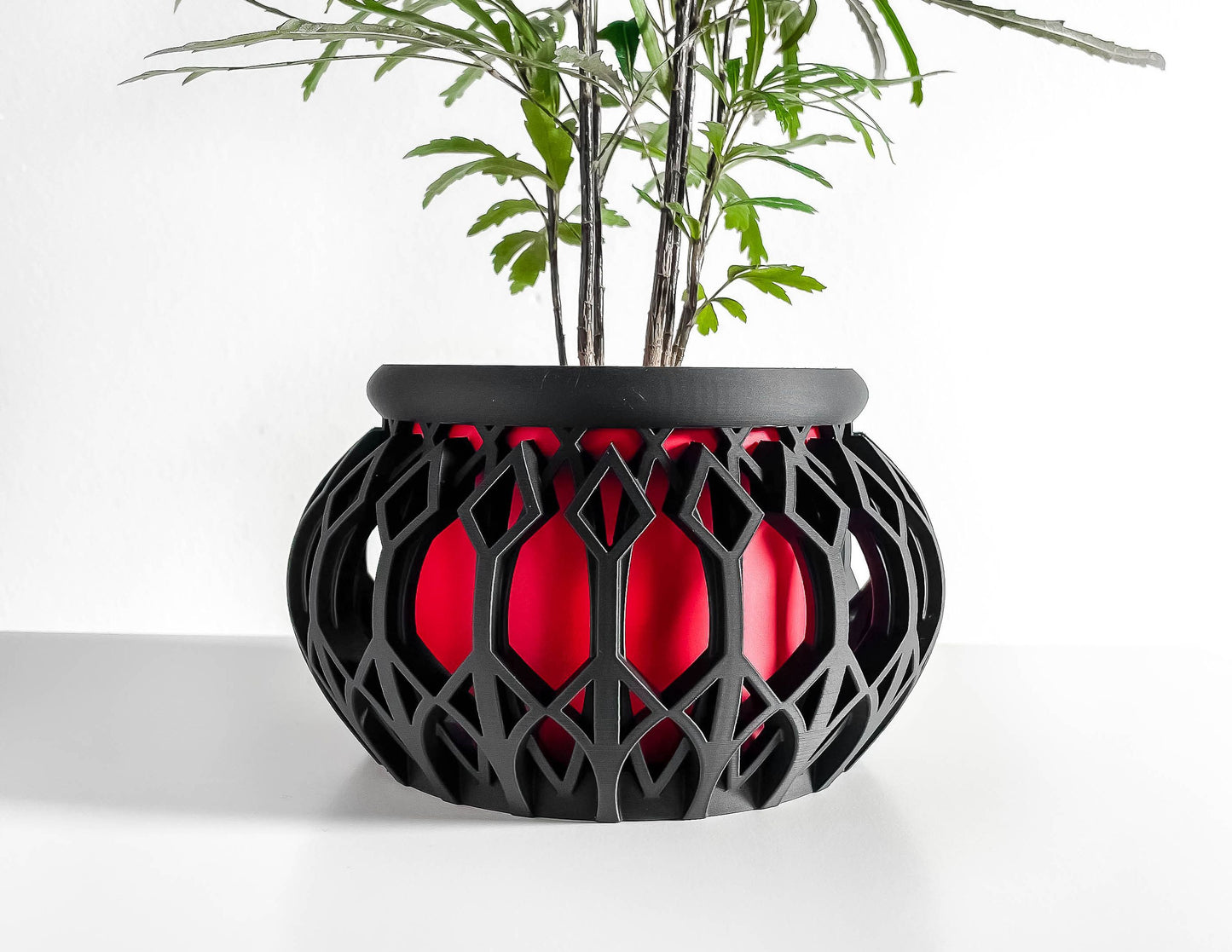 Planter Pot, Indoor Herb Holder, Worksurface Succulent Container, Minimalist Accent