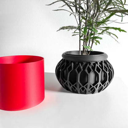 Planter Pot, Indoor Herb Holder, Worksurface Succulent Container, Minimalist Accent