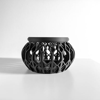 Planter Pot, Indoor Herb Holder, Worksurface Succulent Container, Minimalist Accent