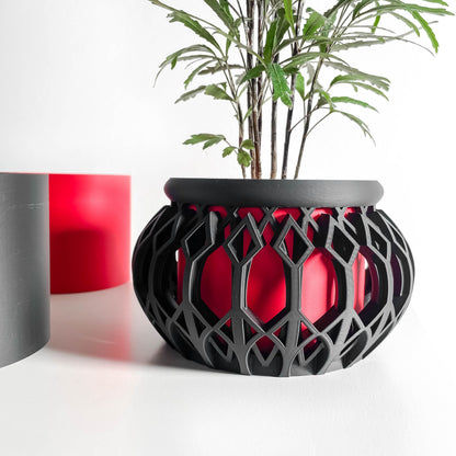 Planter Pot, Indoor Herb Holder, Worksurface Succulent Container, Minimalist Accent